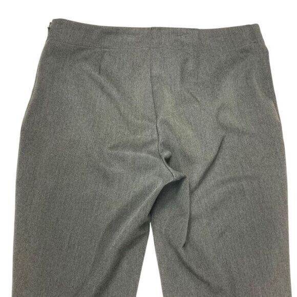 Talbots Pants Womens Size 12 Petite Gray Heritage Stretch Career Modern Trousers - Picture 6 of 14